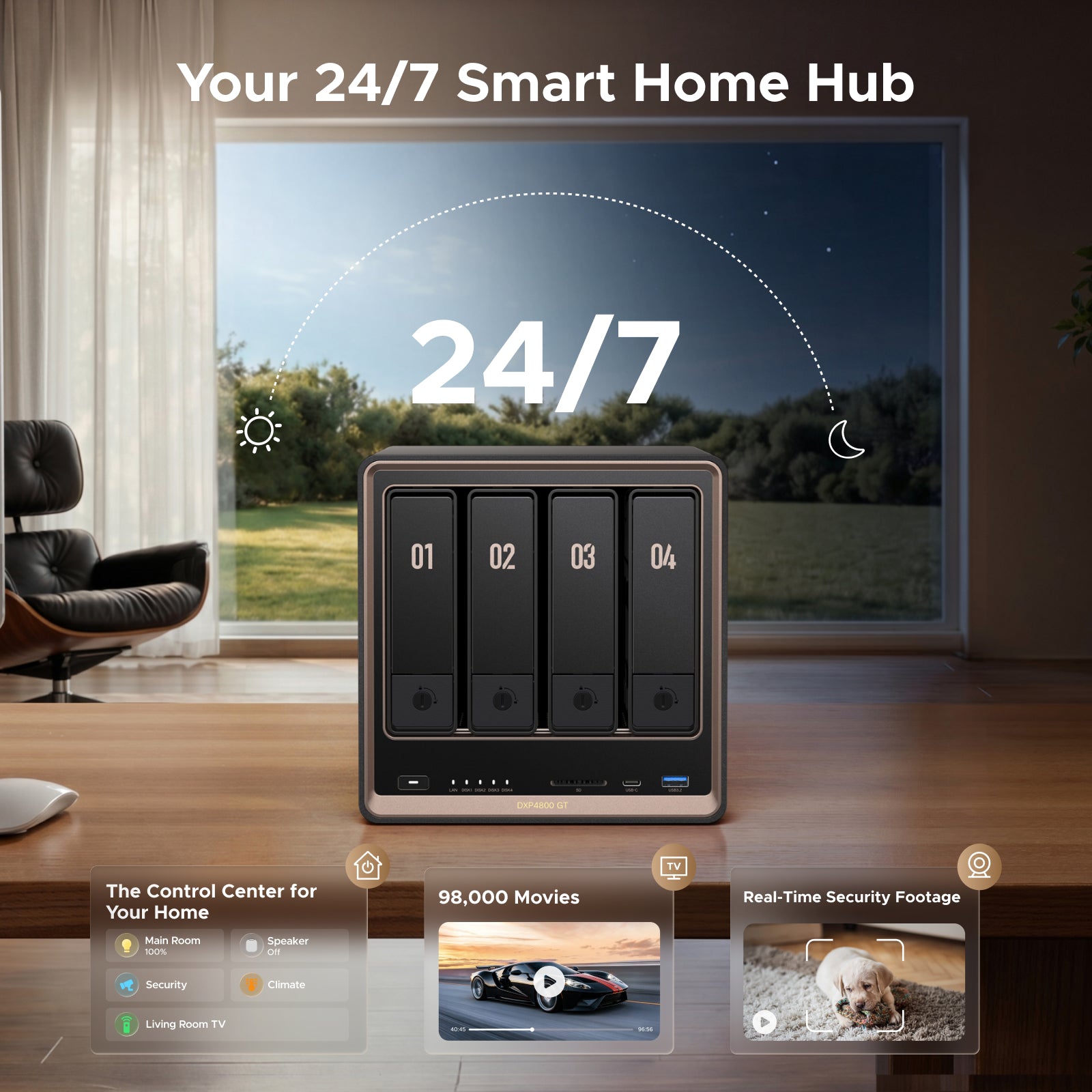 UGREEN NASync DXP4800 GT — Your Self-Hosted Server, Without the Cloud