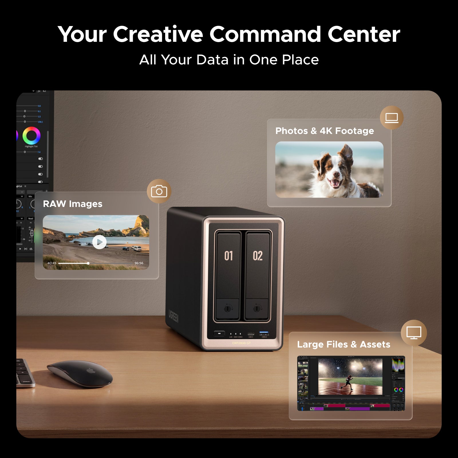 UGREEN NASync DXP2800 GT — Your Files Stay Home