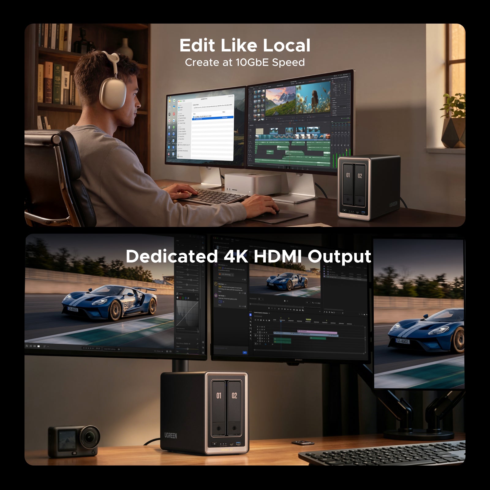 UGREEN NASync DXP2800 GT — Your Files Stay Home