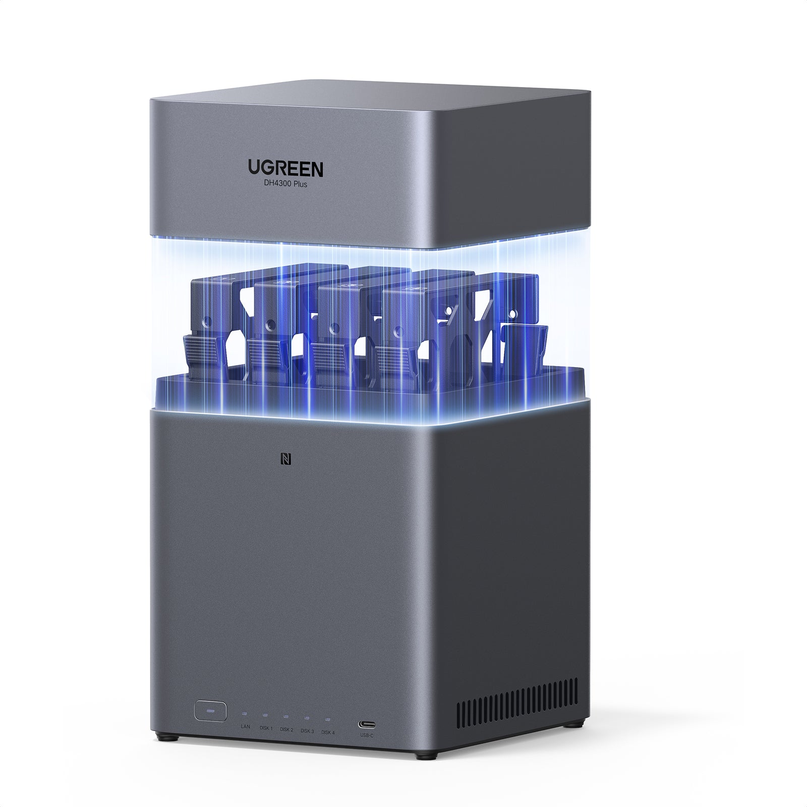 UGREEN NASync DH4300 Plus 本体 UGREEN NAS Storage 120TB – AI Organization for Family Memories
