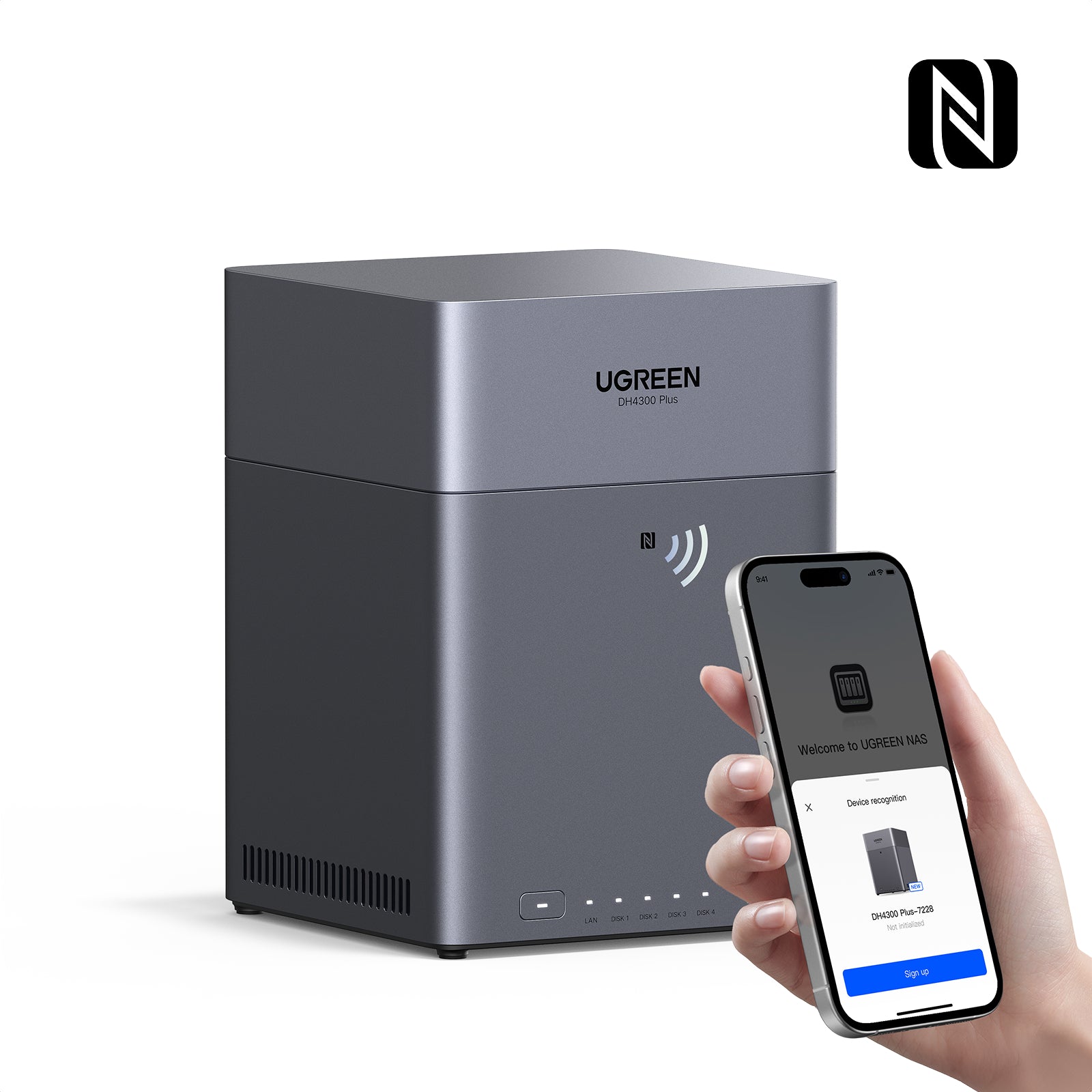 UGREEN NAS Storage 120TB – AI Organization for Family Memories