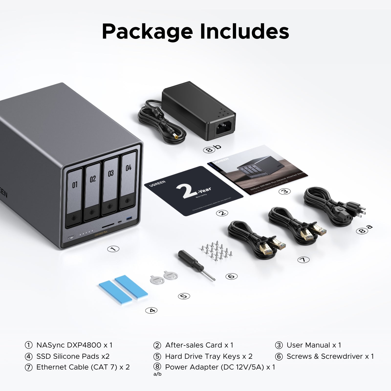 High-Performance NAS | 4-Bay NAS Storage