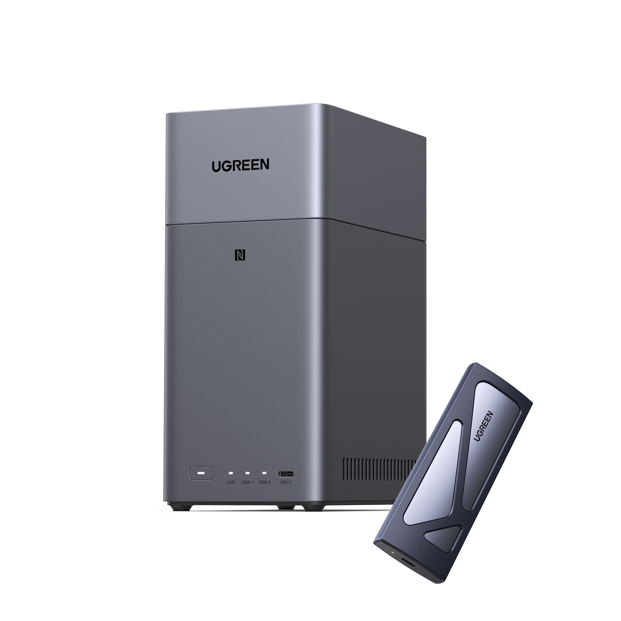DH2300 + M.2 NVMe SSD Enclosure