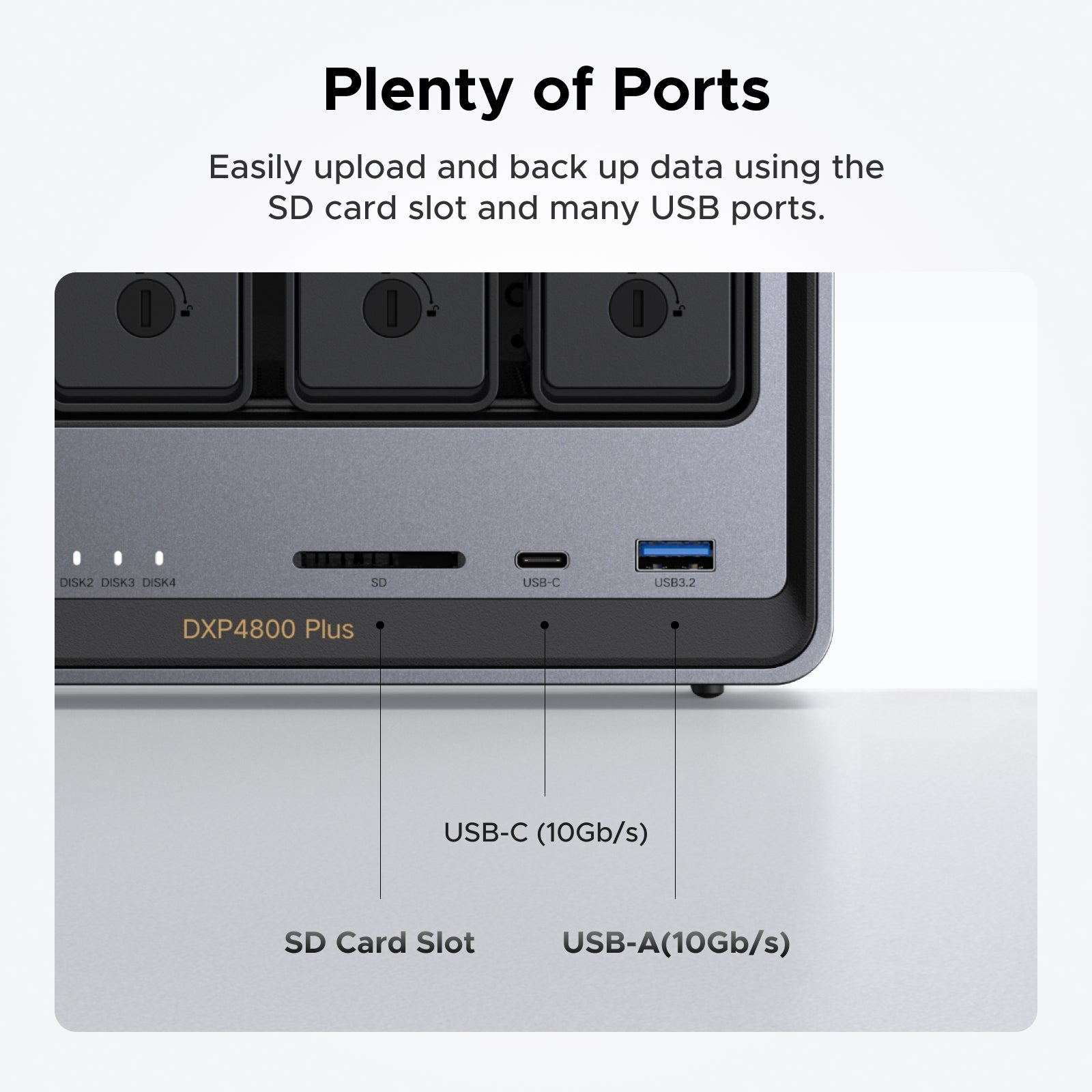 High-Performance NAS | 4-Bay NAS Storage
