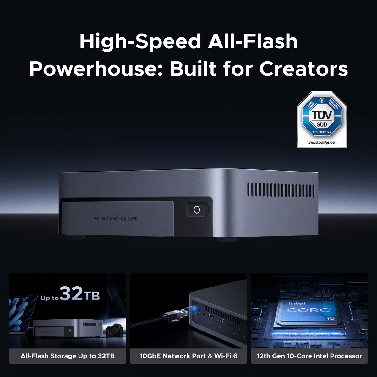 UGREEN NASync DXP480T Plus | Ultra-Fast NAS Storage UGREEN NASync DXP480T Plus | Ultra-Fast NAS Storage