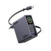 UGREEN Nexode Pro Smart Display Charger (160W, 4-Port, GaN, Retractable Cable, App Control)