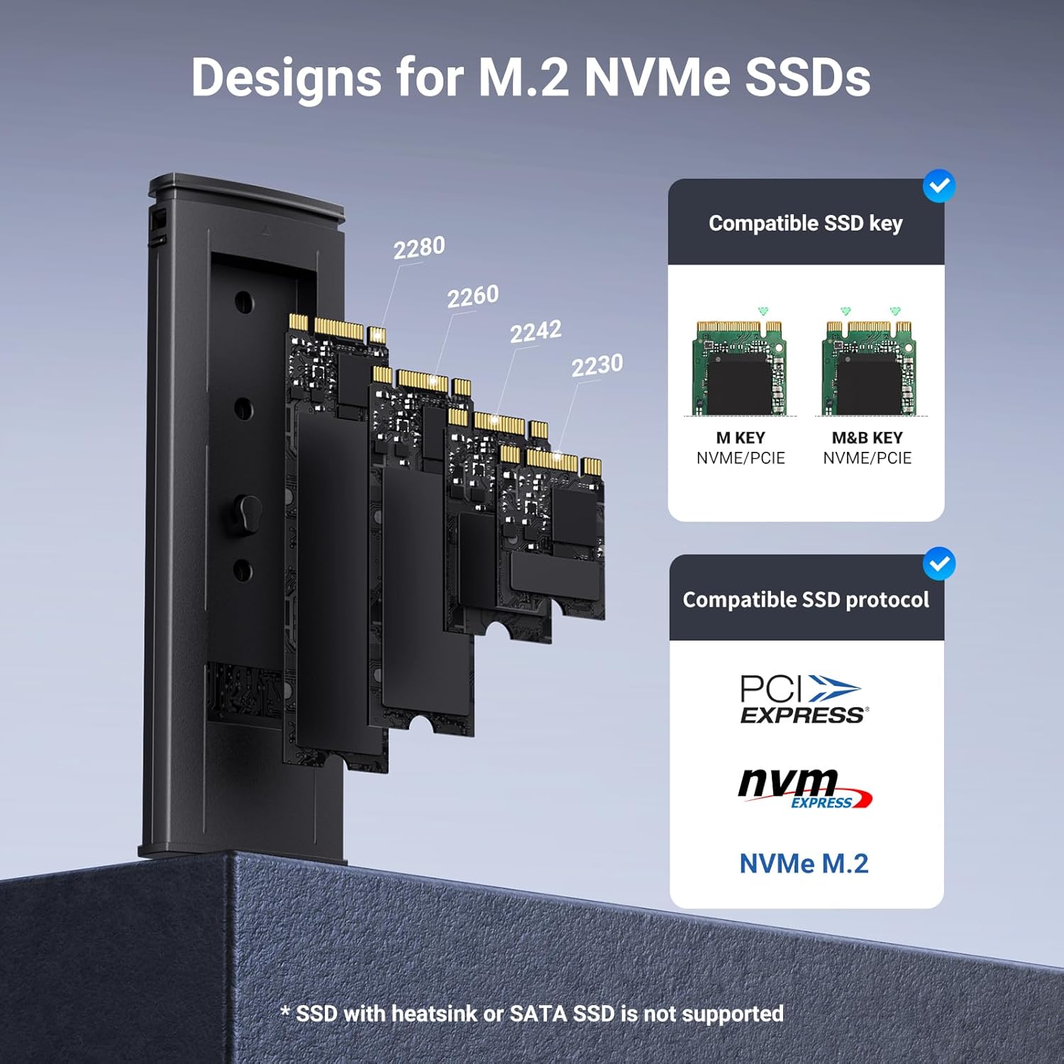 UGREEN 10Gbps M.2 NVMe SSD Enclosure