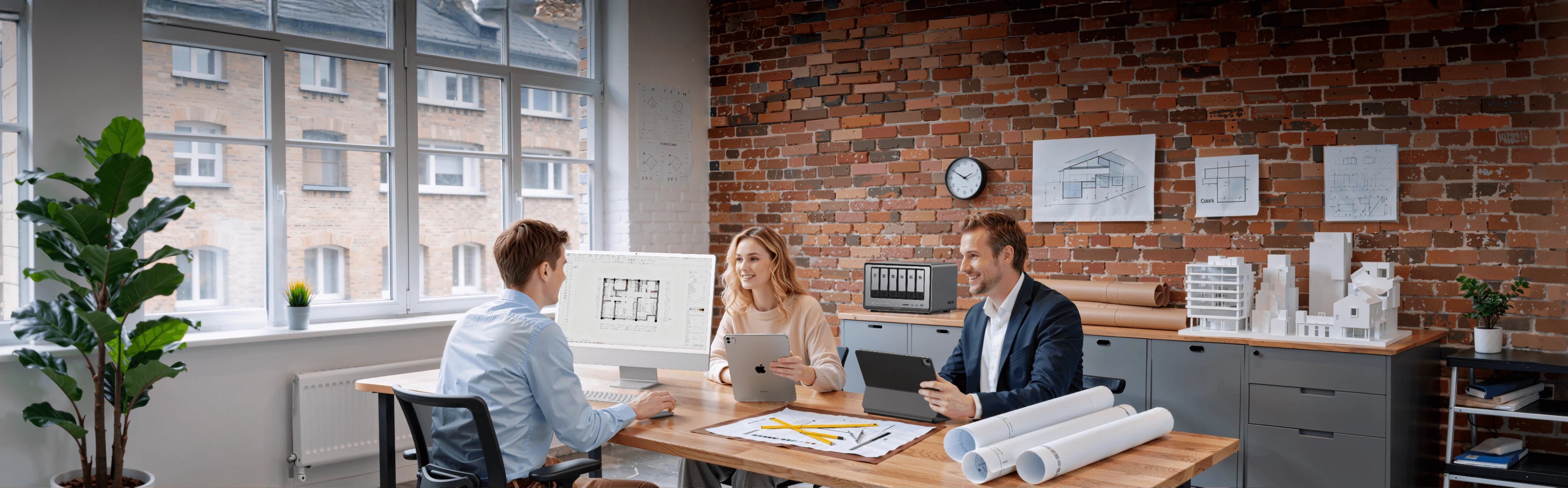 Teamwork-Partner mit einem leistungsstarken Prozessor