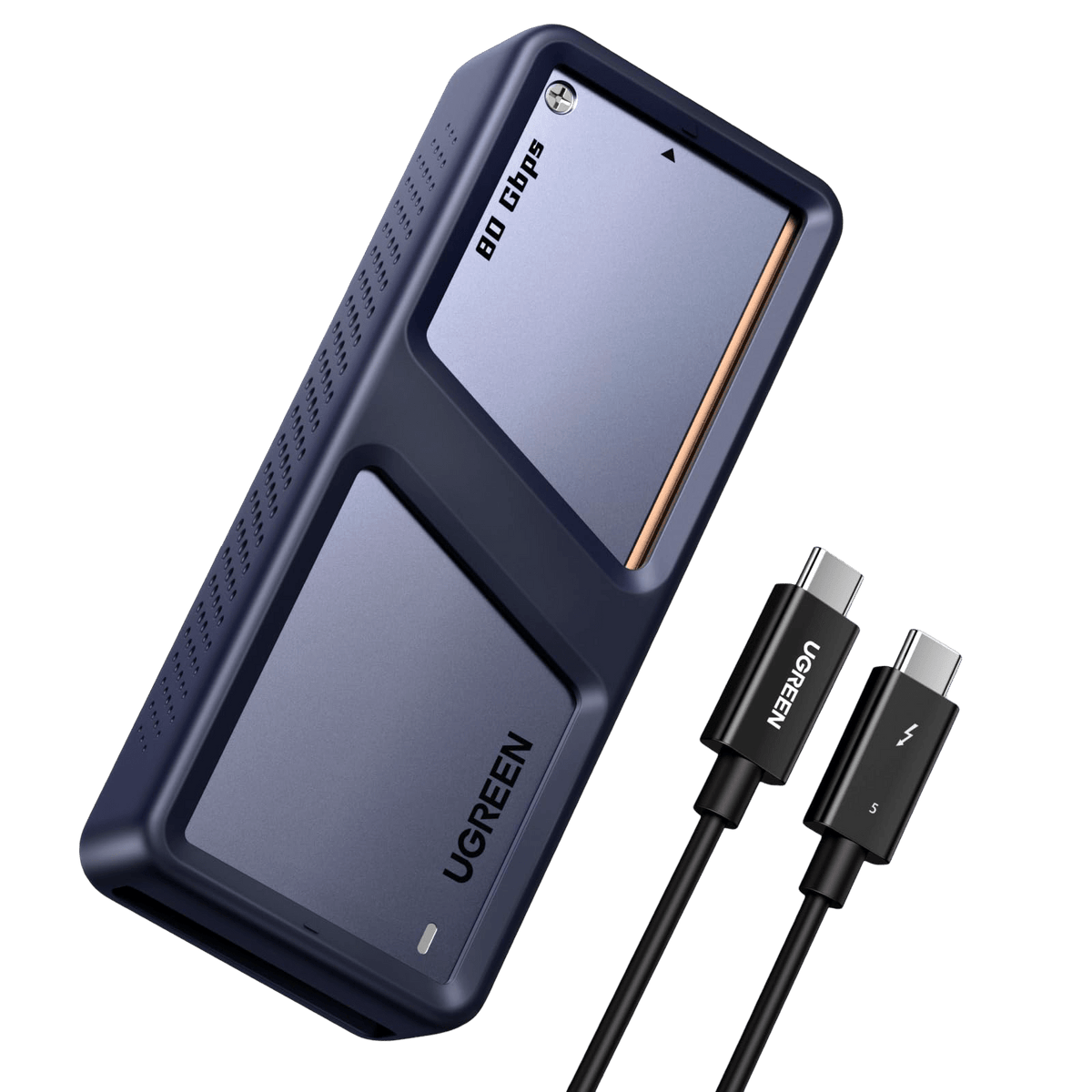 UGREEN 80Gbps M.2 NVMe SSD Enclosure mit Thunderbolt 5/4 und USB 4 - UGREEN EU
