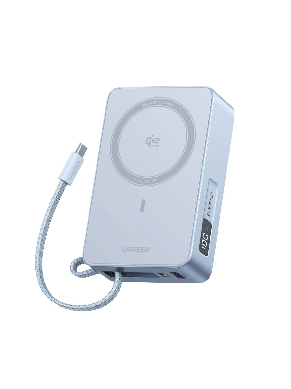 UGREEN MagFlow Magnetic Wireless Power Bank 20000mAh 45W (MagSafe compatible)