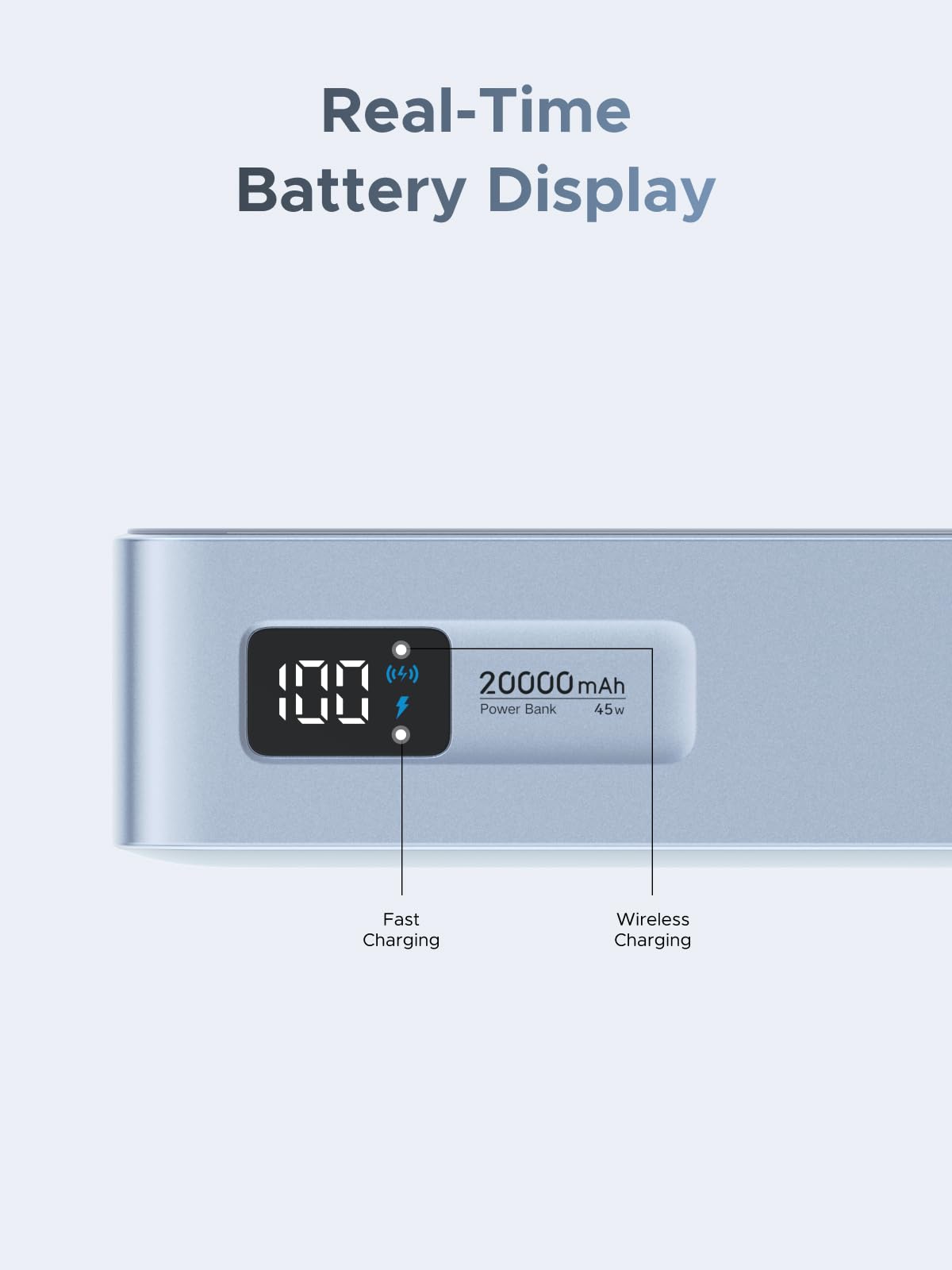UGREEN MagFlow Magnetic Wireless Power Bank 20000mAh 45W (MagSafe compatible) - UGREEN EU