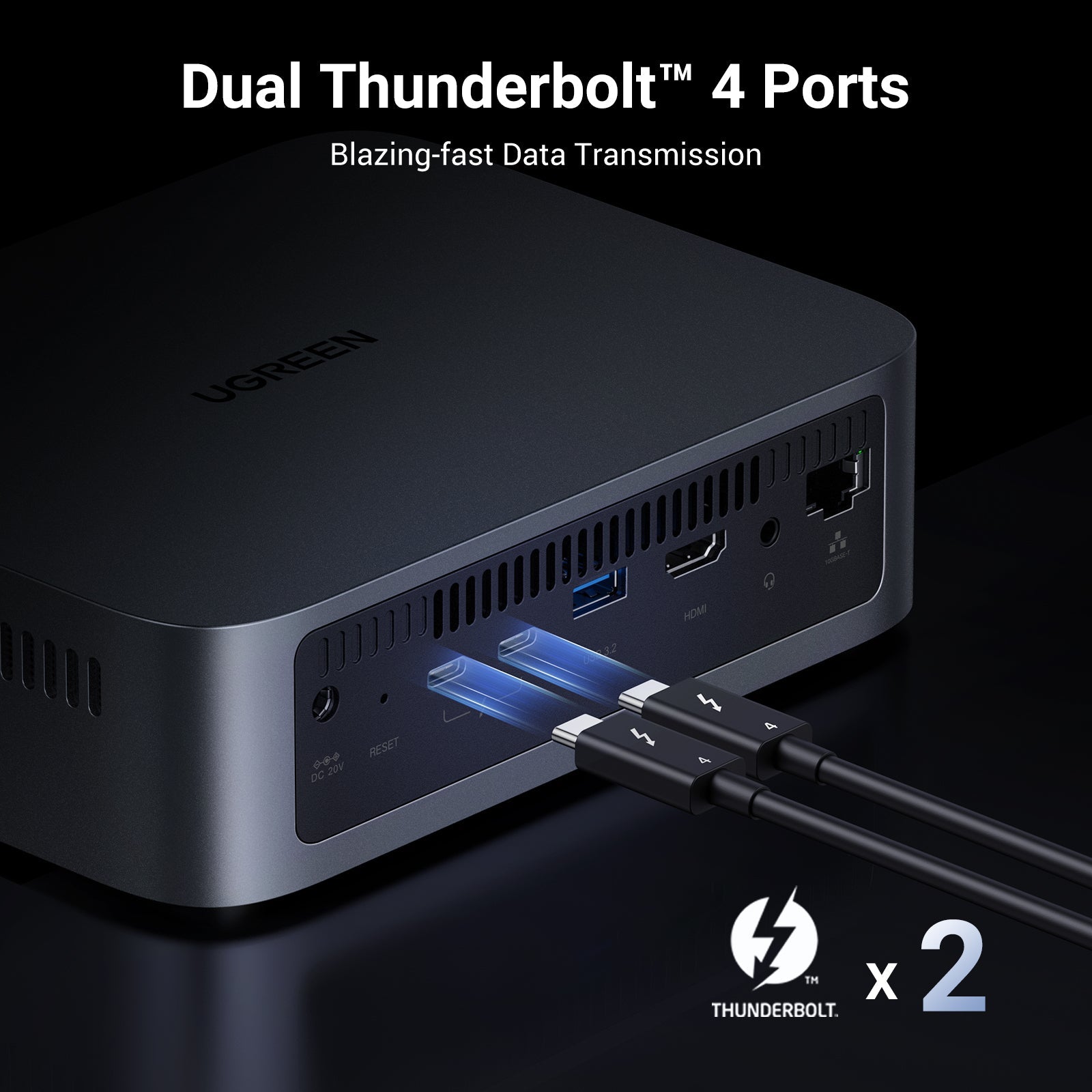 UGREEN NASync DXP480T Plus | Ultra-Fast NAS Storage
